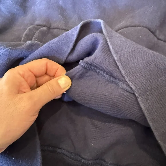 Vintage Two Ply Camber IBEW Local 17 Detroit Hooded Sweatshirt Size Large 80s - Picture 4 of 7